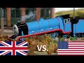 Off The Rails Gordon Falls In The Ditch Scene UK Vs US Dub