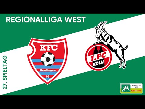 Amüsante Partie in Krefeld I KFC Uerdingen - 1. FC Köln II I RL West