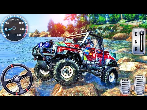 Offroad Jeep Driving Short Adventure - Mountain Uphill Reborn Car Stunt Simulator - Android GamePlay
