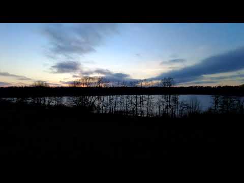 Öjendorfer See Sonnenuntergang 2022-03-27