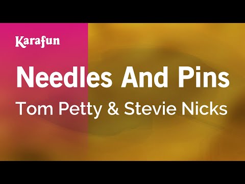 Needles and Pins - Tom Petty & Stevie Nicks | Karaoke Version | KaraFun