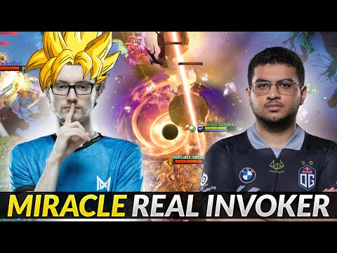 Miracle- Invoker MASTER against ATF - How a REAL TI Winner plays Dota