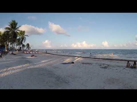 Beach in Playa del Carmen, Mexico