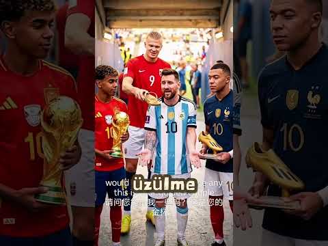 Messi Ödül Alamayınca Haaland'dan Altın Terlik Sürprizi! 😂🩴