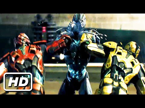 HYDRO vs CYRAX & SEKTOR EPIC CYBORG FIGHT CINEMATIC! | Mortal Kombat