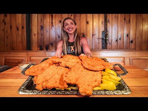 This XXL Austrian Schnitzel Challenge Has Only Been Beaten TWICE In 15 Years!