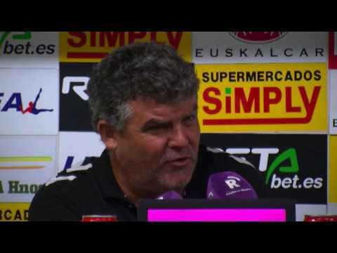 RdP Onésimo Sánchez tras Barakaldo CF 3 - CD Toledo 0