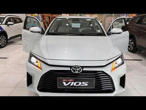 First Look! The all new Toyota Vios 2023 - white Color | Interior and Exterior