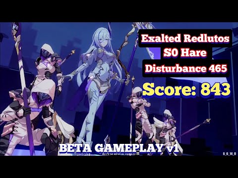 S0 Hare Dominated the Exalted Abyss! (D465) w/ Senti and Prometheus | Honkai v6.6