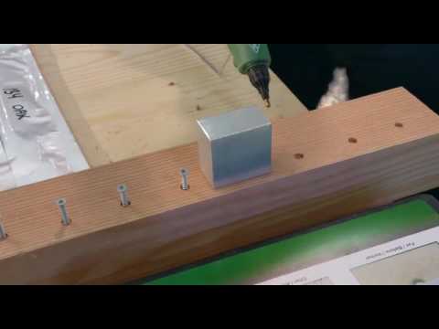 STUBAI WoodRepair, Bohrlöcher verschließen