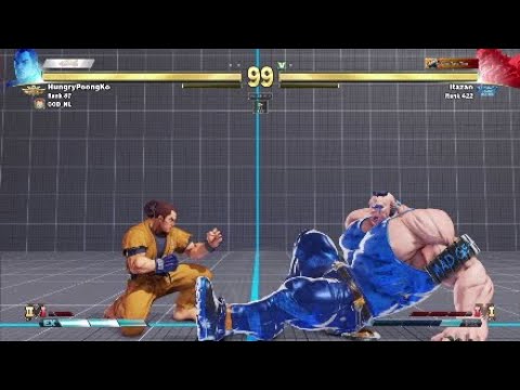 POONGKO [DAN] Infinite Combo vs ITAZAN(ABIGAIL) 67Hits! sfv
