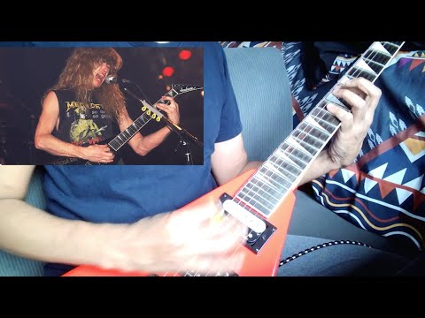 MEGADETH - Dave Mustaine - Riff Analysis 3 - The E pedal - Thrash metal Motif - Hook in mouth 🎸