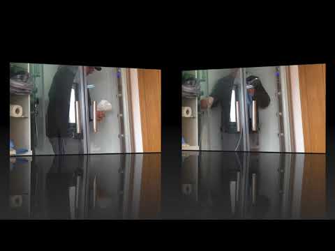 Anleitung und Anwendungsvideo Nanoversiegelung Glasversiegelung extrem verkalkter Glas Dusche
