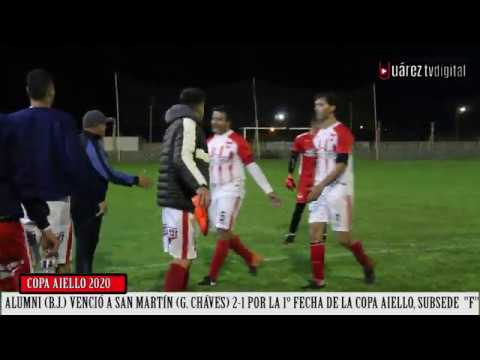 Copa Aiello 2020- Alumni (BJuárez) venció a San Martín (G. Cháves)