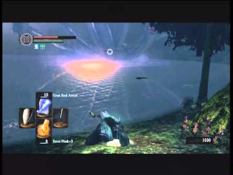 Dark Souls - Hydra Mini Boss Fight - Obtaining Dusk Crown Ring.MP4