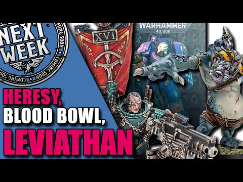 Warhammer 40k Leviathan starter sets, Horus Heresy & Blood Bowl!