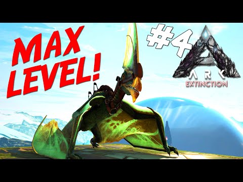 EN MAX LEVEL TAPERAJA! - ARK Survival Evolved Extinction Dansk Ep 4