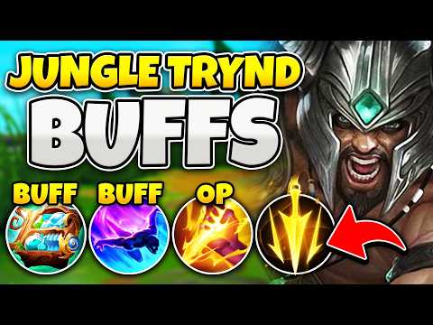 TRYNDAMERE JUNGLE IS BROKEN AF AFTER THESE CHANGES... (ABUSE THIS FOR FREE WINS)