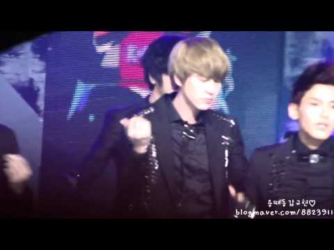 [Fancam HD] 110923 KBS Music Bank (kyuhyun focus)