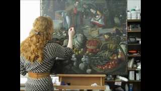 preview picture of video 'Uncovering the original beauty of a Flemish oil painting - Stage 5'
