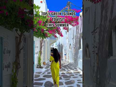 Best Greek Islands to visit this Summer