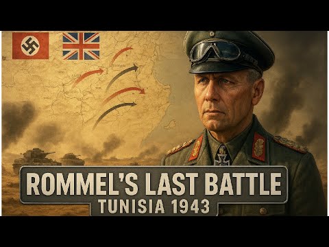 Rommel’s Last Battle in North Africa | Tunisia 1943 Explained