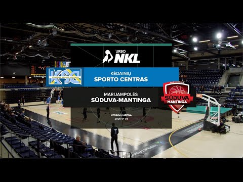 URBO-NKL apžvalga: Kėdainių sporto centras – Marijampolės „Sūduva-Mantinga“ [2026-01-03]