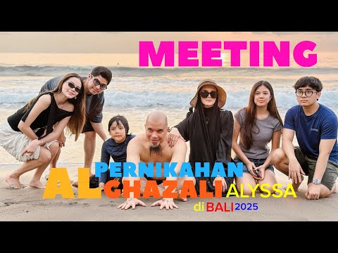AL GHAZALI ALYSSA'S WEDDING RECEPTION MEETING IN BALI