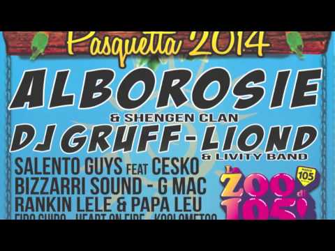 Promo Radio - Pasquetta 2014 - Alborosie - Dj Gruff - Lion D - Loo Zoo di 105 & more - Parco Gondar