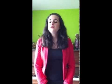 Julia Schonegevel singing what you're made of from Lucie Silvas.