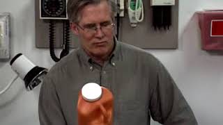 Instructing a patient to collect a 24 hour urine specimen