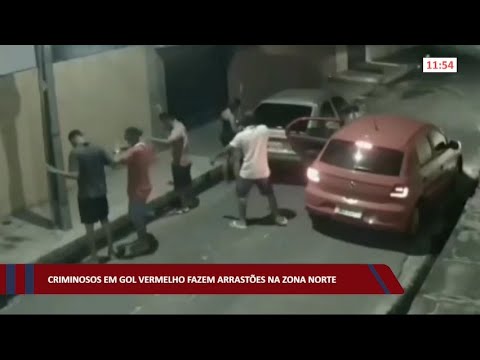 Criminosos em Gol Vermelho fazem arrastões na zona norte 04 07 2022