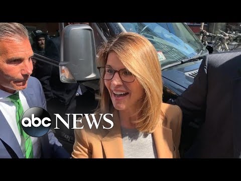 Actresses appear in court on mail fraud charges in college cheating scandal