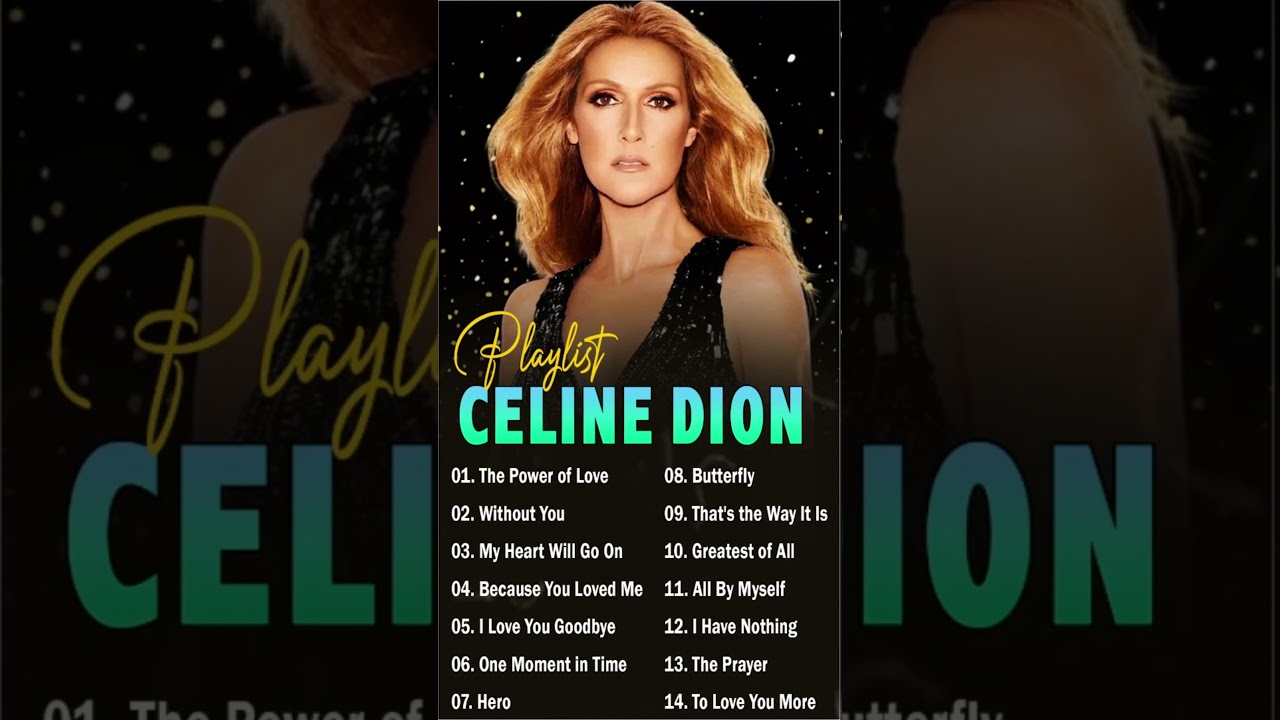 Celine Dion Best Songs Ful Album 🎶 Greatest Hits Of Céline Dion #80smusic