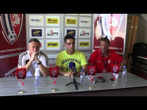TK po utkání FK Pardubice - Frýdek-Místek