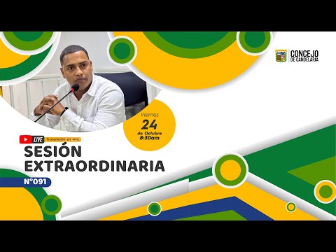 ORDEN DEL DÍA DEL 24 DE OCTUBRE DE 2025 – SESIÓN EXTRAORDINARIA No.091🔰