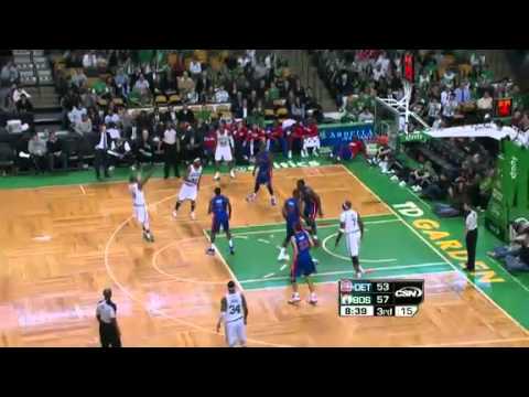 NBA Detroit Pistons Vs Boston Celtics Highlights Feb 15, 2012 Game Recap