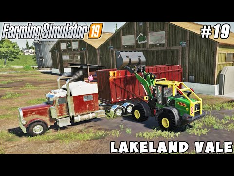 Selling milk, composting silage, harvesting potatoes | Lakeland Vale 2 | FS 19 | Timelapse #19