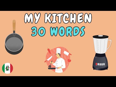 30 Italian Words About Kitchen - Italian Vocabulary with Pictures