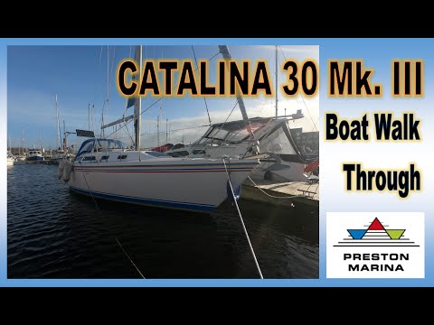 CATALINA 30 Mark III Sailing Yacht Walk Through