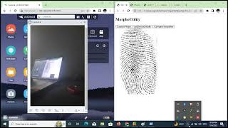 Javascript to Capture Fingerprint Data Send to Server