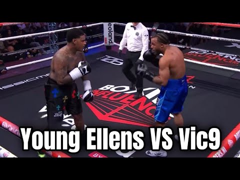 Young Ellens Vs Vic9 | Boxing Influencers