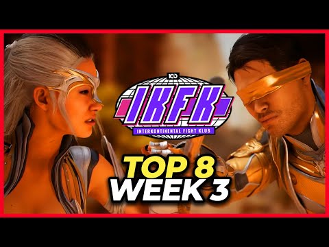 Mortal Kombat 1: IKFK Tournament Top 8 Finals | Week 3 (Raiden, Kenshi, Sindel, Baraka, Johnny Cage)