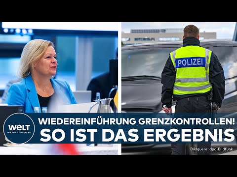 Video Thumbnail: DEUTSCHLAND: Migration! Grenzkontrollen - hätte Nancy Faeser früher handeln sollen?