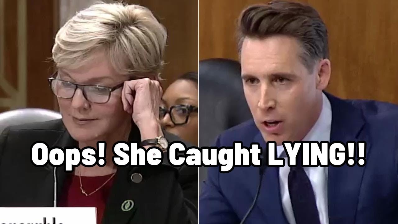 Sen. Hawley EXPLODES on Biden's Energy Secretary for HIDING STOCK TRADES — Senate Left SPEECHLESS!