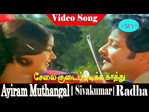 Selai Kaipudikka song | S. P. Balasubrahmanyam, Vani Jairam | Sivakumar, Radha | Ayiram Muthangal .