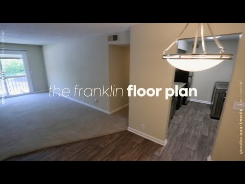 Gazebo Apartments - "The Franklin" Video Tour (2 Bedroom, 1.5 Bathrooms)