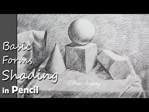How to shade Basic 3D Forms  |  Pencil Shading Techniques