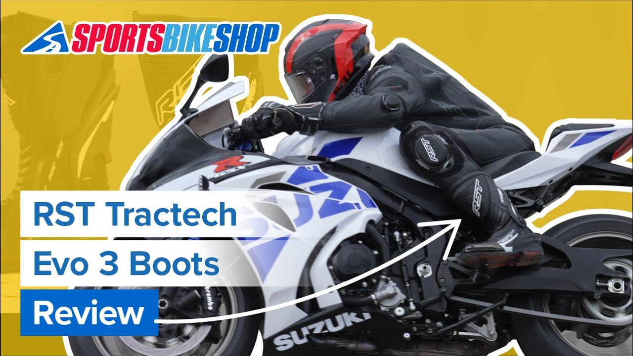 RST Tractech Evo 3 CE Boots - White / Black Video
