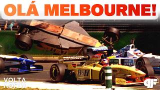 A ESTREIA (polêmica) DA F1 EM MELBOURNE - Volta a Volta #225 (Austrália 1996) - Primeira Fila